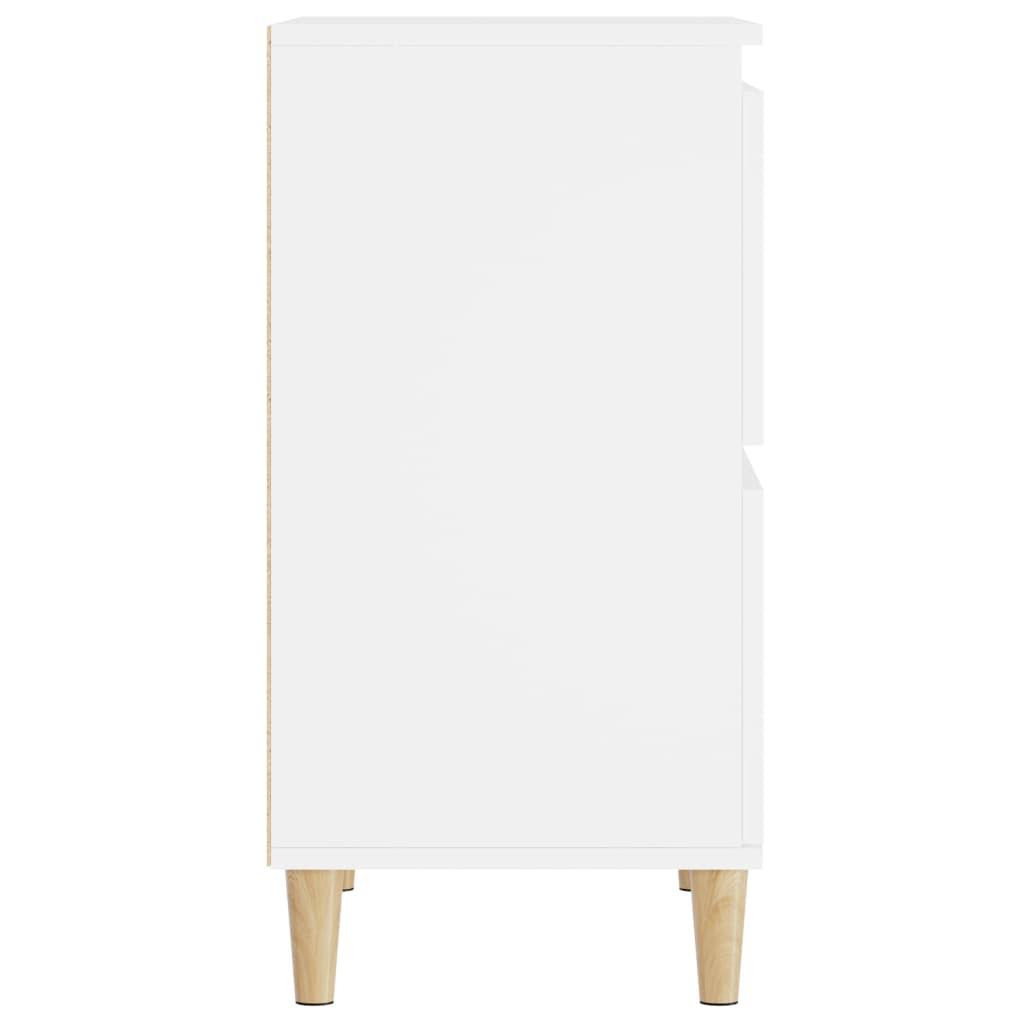 Sideboards 2 pcs White 60x35x70 cm Engineered Wood