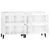 Sideboards 2 pcs High Gloss White 60x35x70 cm Engineered Wood