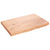 Bathroom Countertop Light Brown 60x40x4 cm Treated Solid Wood