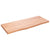 Bathroom Countertop Light Brown 100x40x4 cm Treated Solid Wood