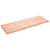 Bathroom Countertop Light Brown 140x50x4 cm Treated Solid Wood