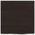 Bathroom Countertop Dark Brown 40x40x4 cm Treated Solid Wood