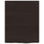 Bathroom Countertop Dark Brown 40x50x2 cm Treated Solid Wood