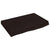 Bathroom Countertop Dark Brown 60x50x4 cm Treated Solid Wood