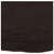 Bathroom Countertop Dark Brown 60x60x2 cm Treated Solid Wood