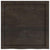 Bathroom Countertop Dark Brown 60x60x4 cm Treated Solid Wood