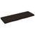 Bathroom Countertop Dark Brown 80x30x4 cm Treated Solid Wood