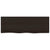 Bathroom Countertop Dark Brown 80x30x4 cm Treated Solid Wood