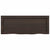 Bathroom Countertop Dark Brown 80x30x4 cm Treated Solid Wood