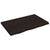 Bathroom Countertop Dark Brown 80x50x4 cm Treated Solid Wood