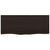 Bathroom Countertop Dark Brown 100x40x2 cm Treated Solid Wood