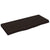 Bathroom Countertop Dark Brown 100x40x6 cm Treated Solid Wood