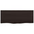 Bathroom Countertop Dark Brown 100x40x6 cm Treated Solid Wood