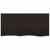 Bathroom Countertop Dark Brown 100x50x2 cm Treated Solid Wood