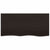 Bathroom Countertop Dark Brown 100x50x4 cm Treated Solid Wood