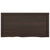 Bathroom Countertop Dark Brown 100x50x4 cm Treated Solid Wood