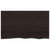 Bathroom Countertop Dark Brown 100x60x4 cm Treated Solid Wood