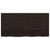 Bathroom Countertop Dark Brown 120x60x6 cm Treated Solid Wood