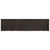 Bathroom Countertop Dark Brown 160x40x4 cm Treated Solid Wood