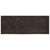 Bathroom Countertop Dark Brown 160x60x4 cm Treated Solid Wood