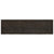 Bathroom Countertop Dark Brown 180x50x4 cm Treated Solid Wood