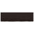 Bathroom Countertop Dark Brown 180x50x4 cm Treated Solid Wood