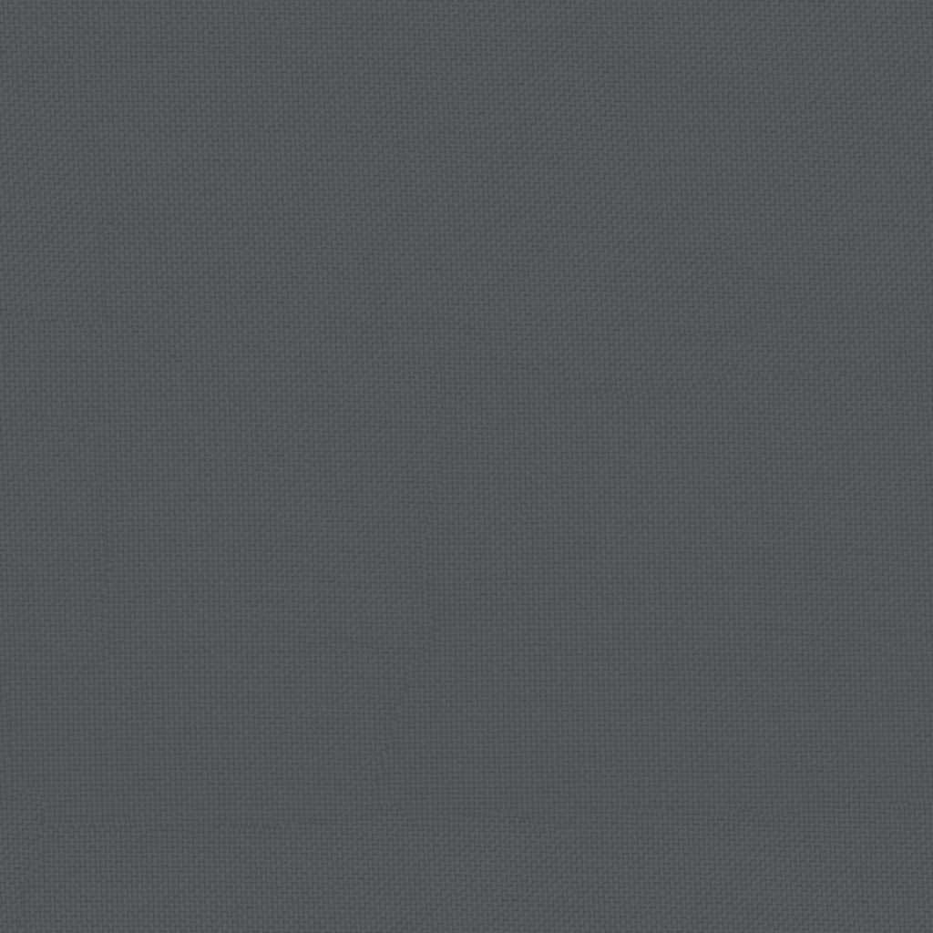 5 Piece Garden Lounge Set with Cushions White Solid Wood