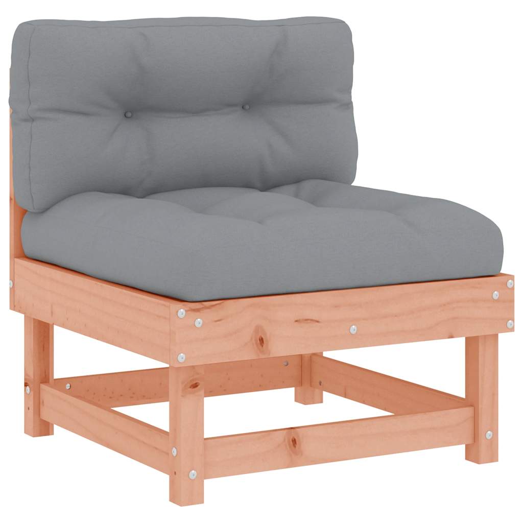 5 Piece Garden Lounge Set with Cushions Solid Wood Douglas