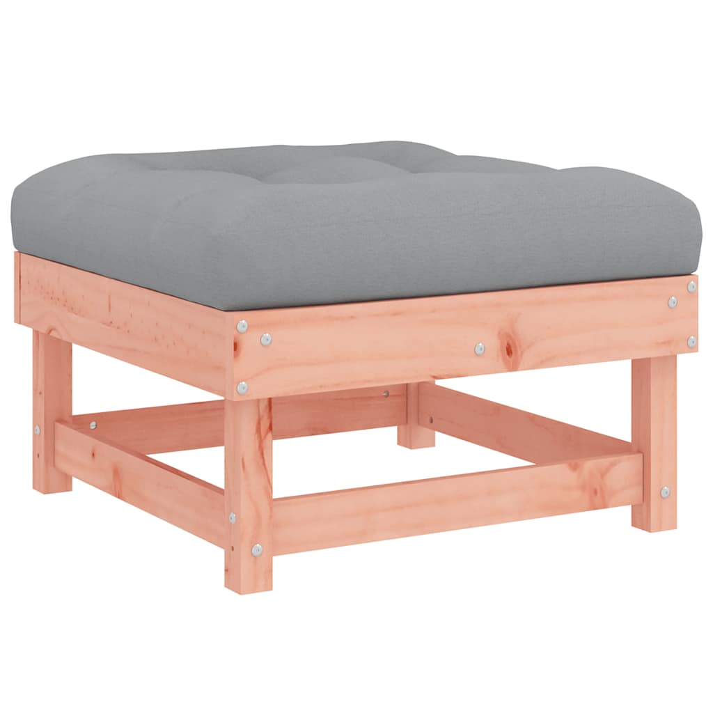 5 Piece Garden Lounge Set with Cushions Solid Wood Douglas