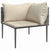 3 Piece Garden Lounge Set with Cushions Grey Poly Rattan