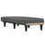 Chaise Longue Dark Grey Fabric