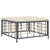 10 Piece Garden Lounge Set with Cushions Anthracite Poly Rattan