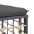 10 Piece Garden Lounge Set with Cushions Anthracite Poly Rattan