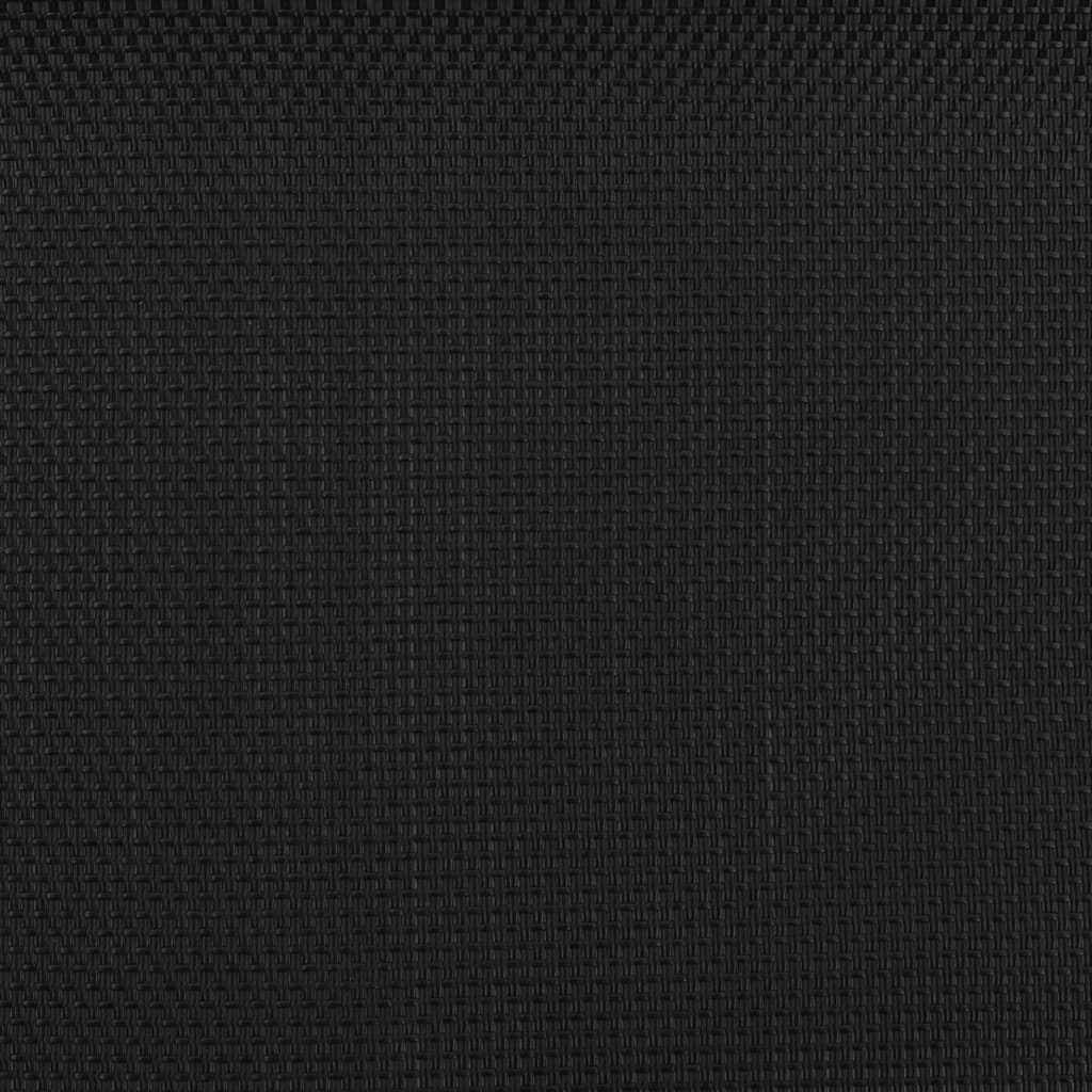 4 Piece Garden Lounge Set with Cushions Anthracite Steel