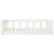 Dog Bed White 95.5x65.5x28 cm Solid Wood Pine