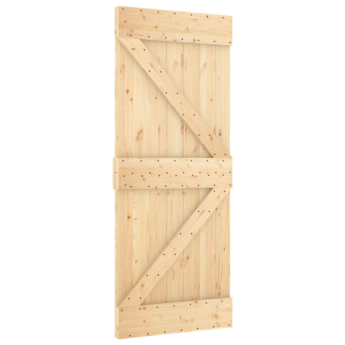 Door NARVIK Natural 85 x 210 cm Solid Pine Wood