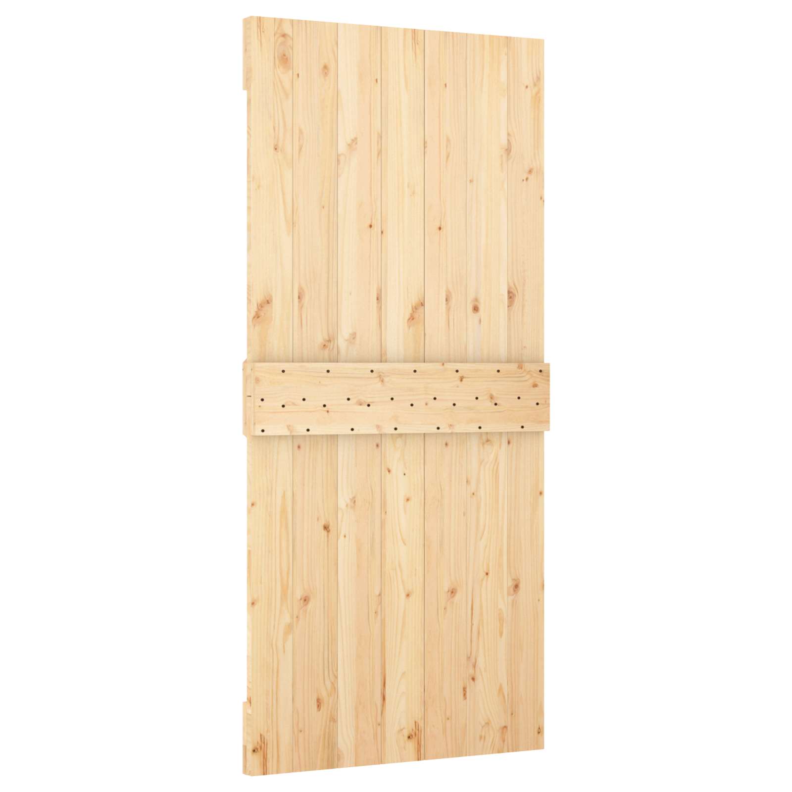 Door NARVIK Natural 95 x 210 cm Solid Pine Wood