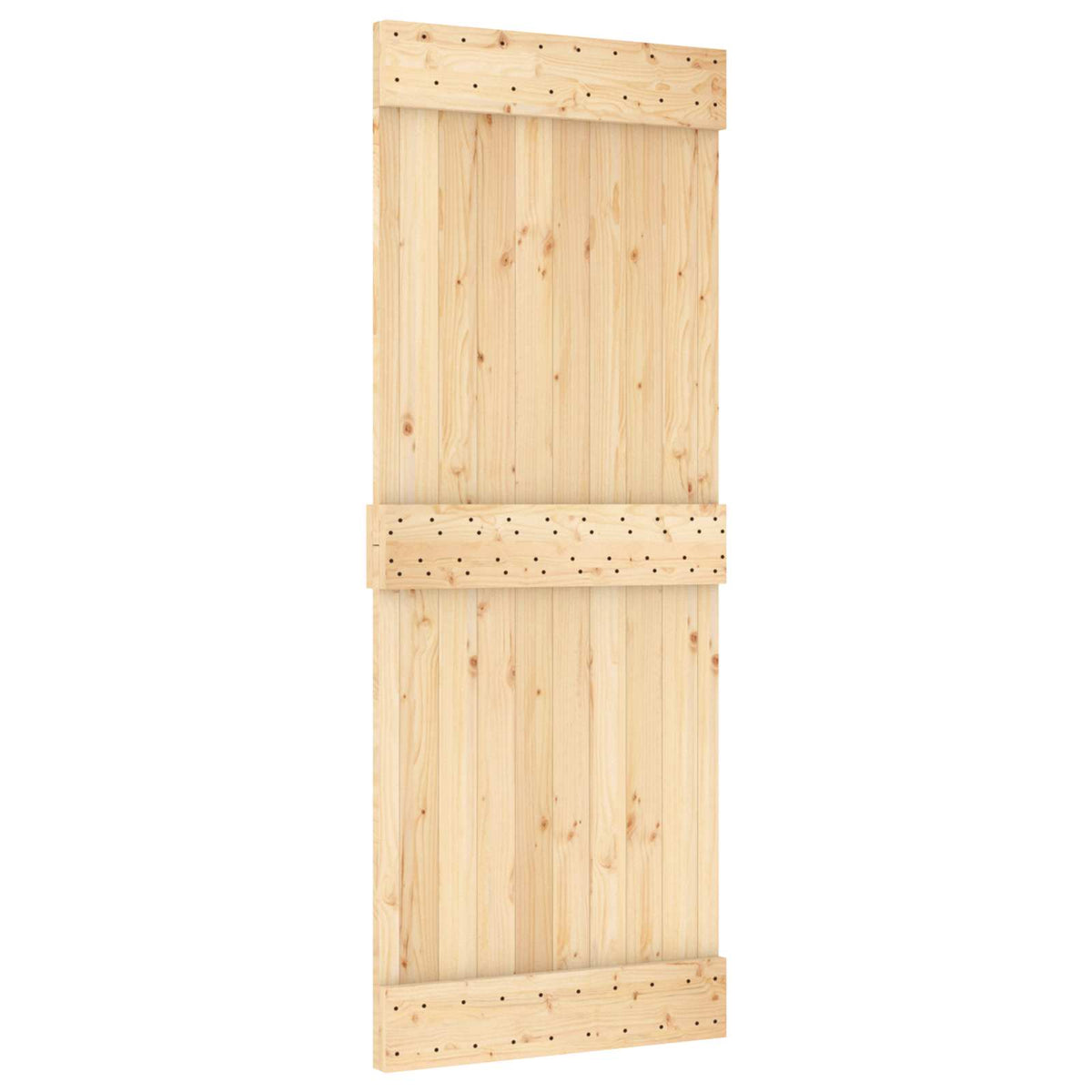 Door NARVIK Natural 80 x 210 cm Solid Pine Wood