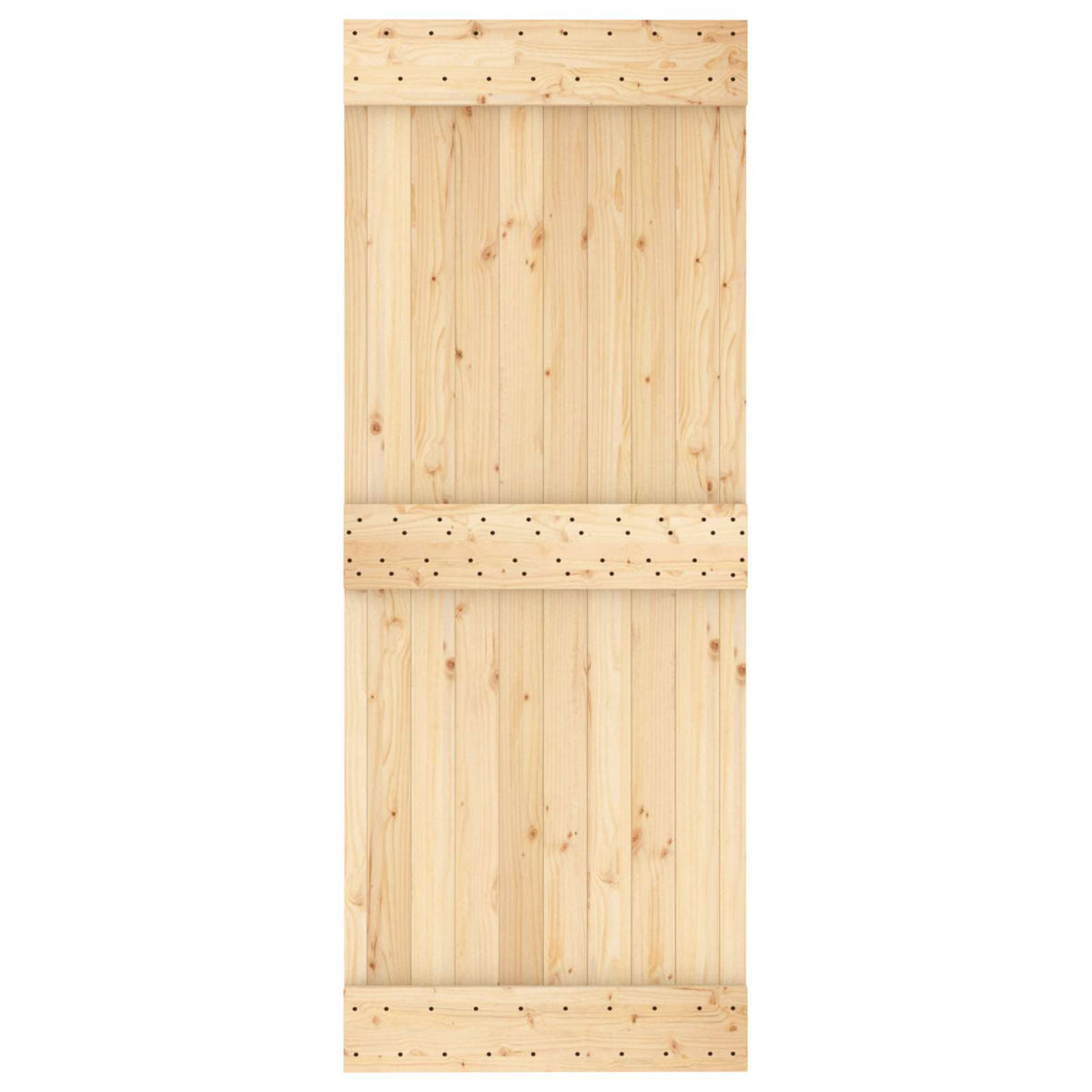 Door NARVIK Natural 80 x 210 cm Solid Pine Wood