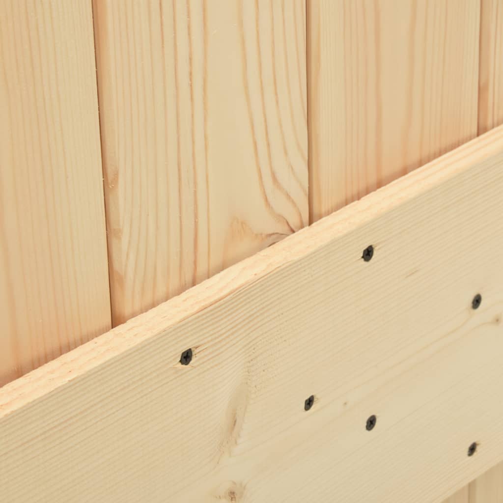 Door NARVIK 90x210 cm Solid Wood Pine