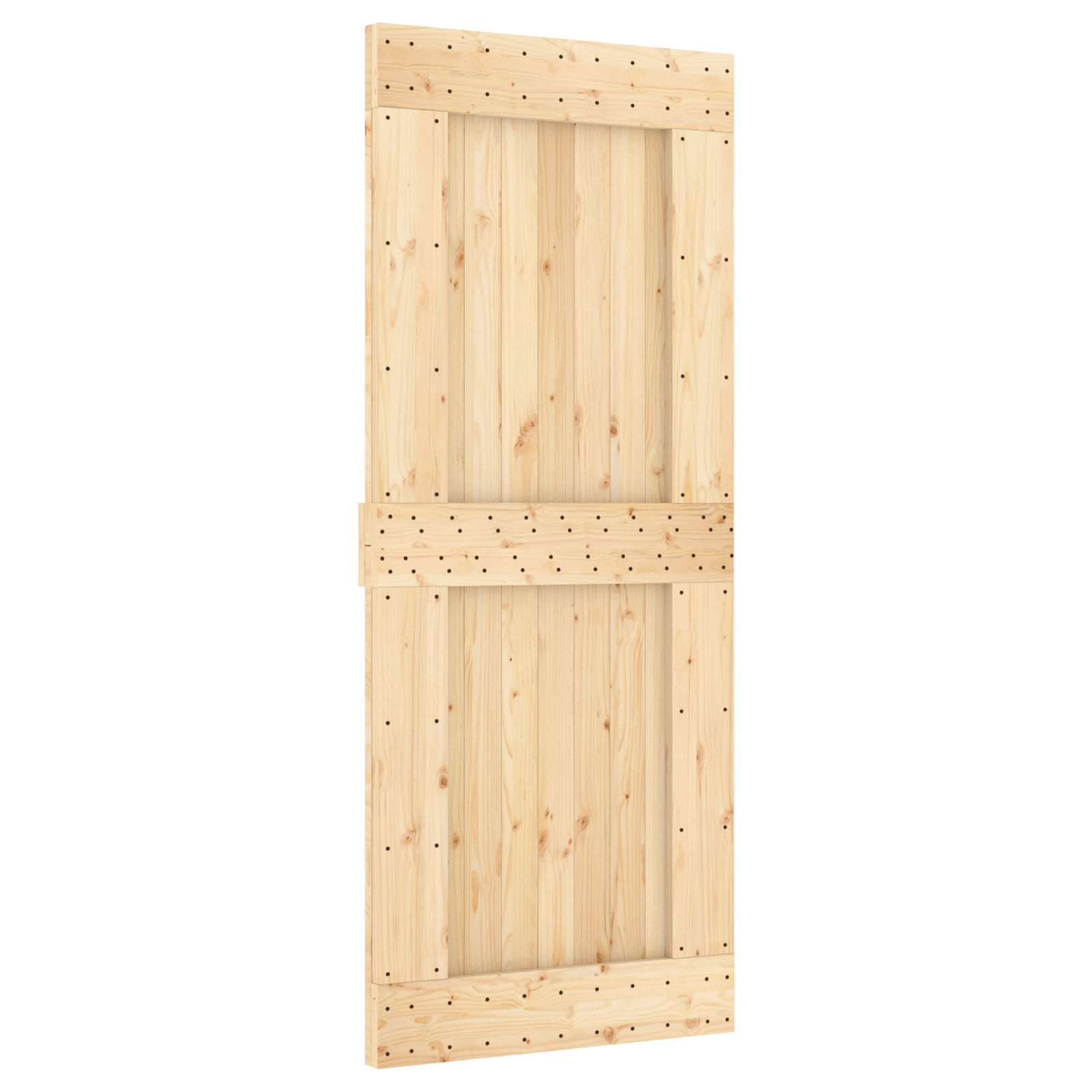Door NARVIK Natural 85 x 210 cm Solid Pine Wood