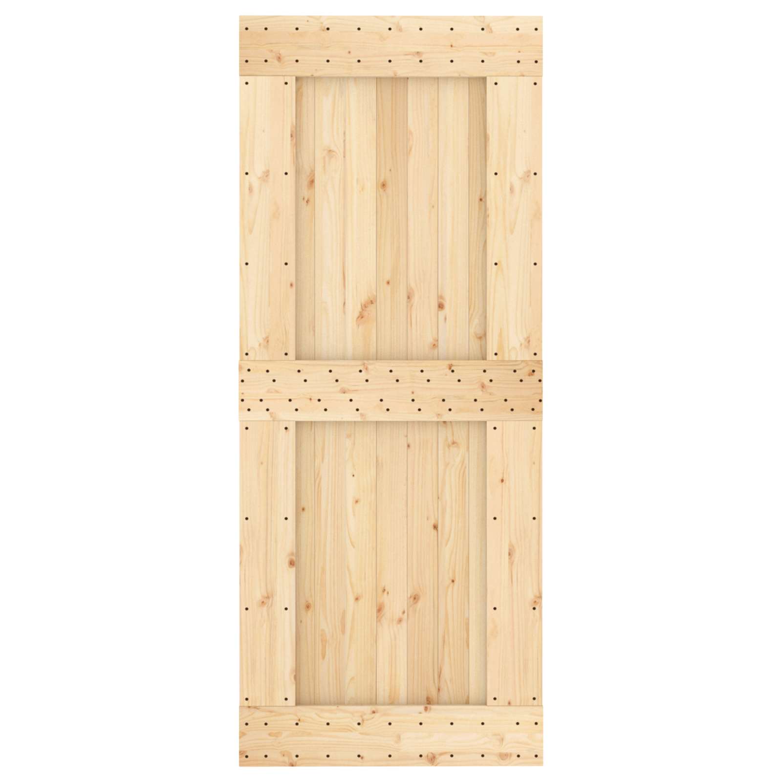 Door NARVIK Natural 85 x 210 cm Solid Pine Wood