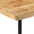 Desk 165x110x77 cm Solid Wood Mango and Iron