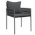 Garden Chairs with Cushions 4 pcs Black 54x61x83 cm Poly Rattan