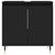 Bathroom Cabinet Black 58x33x60 cm Engineered Wood