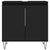 Bathroom Cabinet Black 58x33x60 cm Engineered Wood