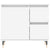 Bathroom Cabinet White 65x33x60 cm Engineered Wood