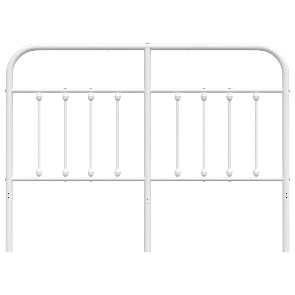 Metal Replace Headboard White 135 cm