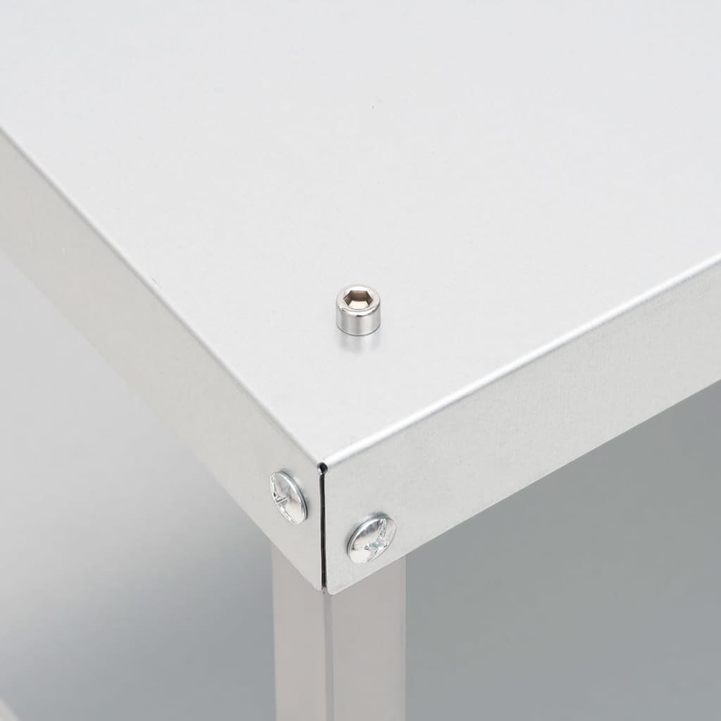 Table for Oven Smoker 40x28x44.5 cm Galvanised Steel