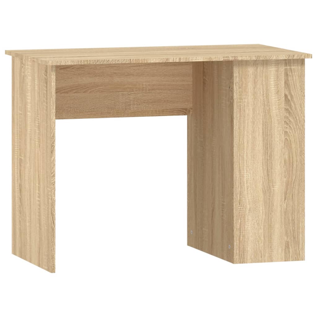 Desk Sonoma Oak 100x55x75 cm Engineered Wood